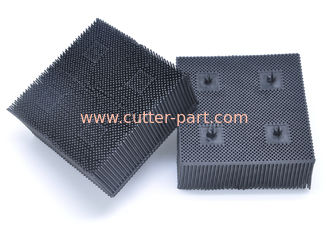 Pn0605 Topcut Bullmer Cutter Parts 1.6&quot; Black Nylon Bristle Block Round Foot