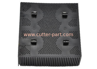 Black White Gerber Cutter Parts Nylon Bristles 92911001 1.6&quot;  Square Foot