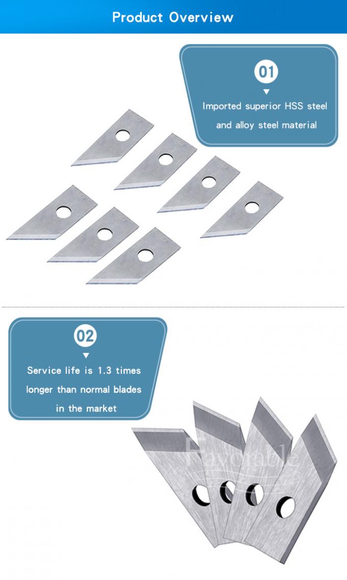 Tungsten Carbide Blade Suitable For Gerber Cutter DCS2500 TL052 040THK 45