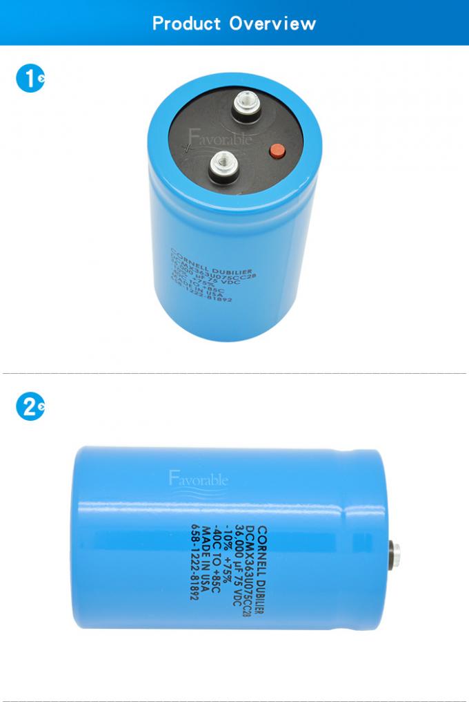 263500303 Cap Crndb DCMX363U075CC2B Newark 95F9168 For GT5250 Parts