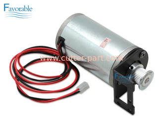High Speed Inkjet Plotter Parts 24 VDC Motors White With Pulley