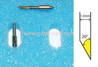 Blade 1.5mm 20° Sandblast Rubber Resist w/ spring CB15U-K20-2SP For Gerber Cutting Plotters
