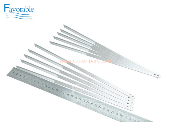 801439 IX6 Cutting Blade Double Hole 310x7.0x2.0mm For Lingerie Industry