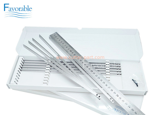 801439 IX6 Cutting Blade Double Hole 310x7.0x2.0mm For Lingerie Industry