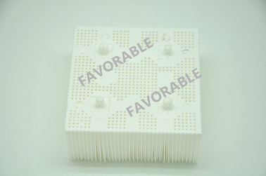 92910002 White Nylon Bristle Blocks 1.6&quot; with Round Foot For Gerber Cutter