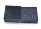 Pn0605 Topcut Bullmer Cutter Parts 1.6" Black Nylon Bristle Block Round Foot