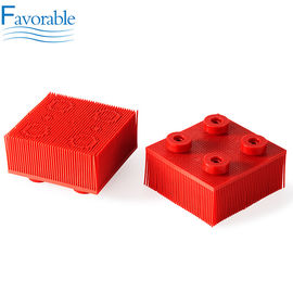 130297 702583 Round Foot Red Nylon Bristles For VT5000 VT7000