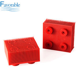 130297 702583 Round Foot Red Nylon Bristles For VT5000 VT7000