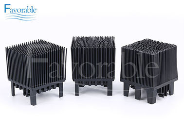 OEM Black Nylon Bristle Blocks Suitable For FK PGM Cutter Machines