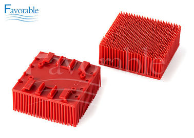 130298 703493 Red Nylon Bristle Blocks Suitable For Vector 2500 Cutting Machine