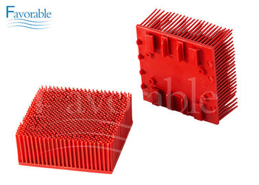 130298 703493 Red Nylon Bristle Blocks Suitable For Vector 2500 Cutting Machine