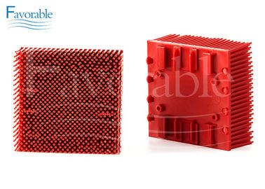 130298 703493 Red Nylon Bristle Blocks Suitable For Vector 2500 Cutting Machine