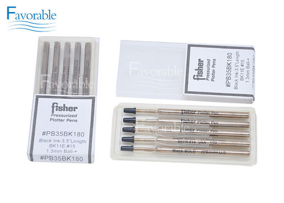 684500003 Fisher Plotter Pens Plotter Parts PB35BK180 3.5'' Length 1.3mm Ball
