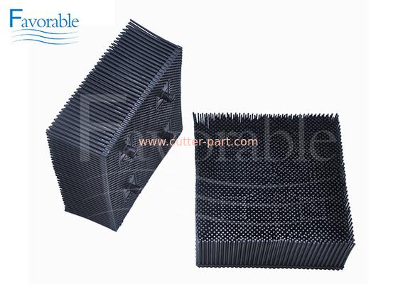 060548 1.6'' Black Nylon Bristle Block Suitable For Bullmer Auto Cutter