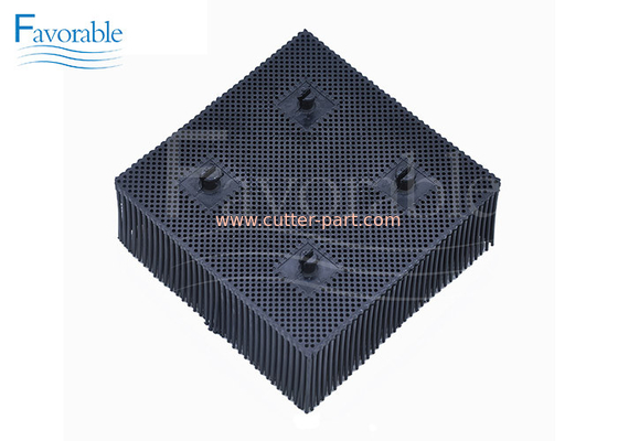 060548 1.6'' Black Nylon Bristle Block Suitable For Bullmer Auto Cutter